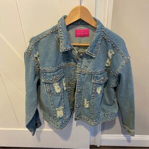NWOT Time After Time Denim Jacket